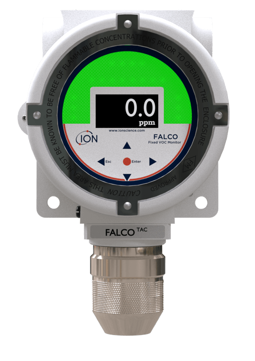 Intrinsically-Safe-Fixed-VOC-Detector-Ion-Science-Falco-TAC-ATEX-certified