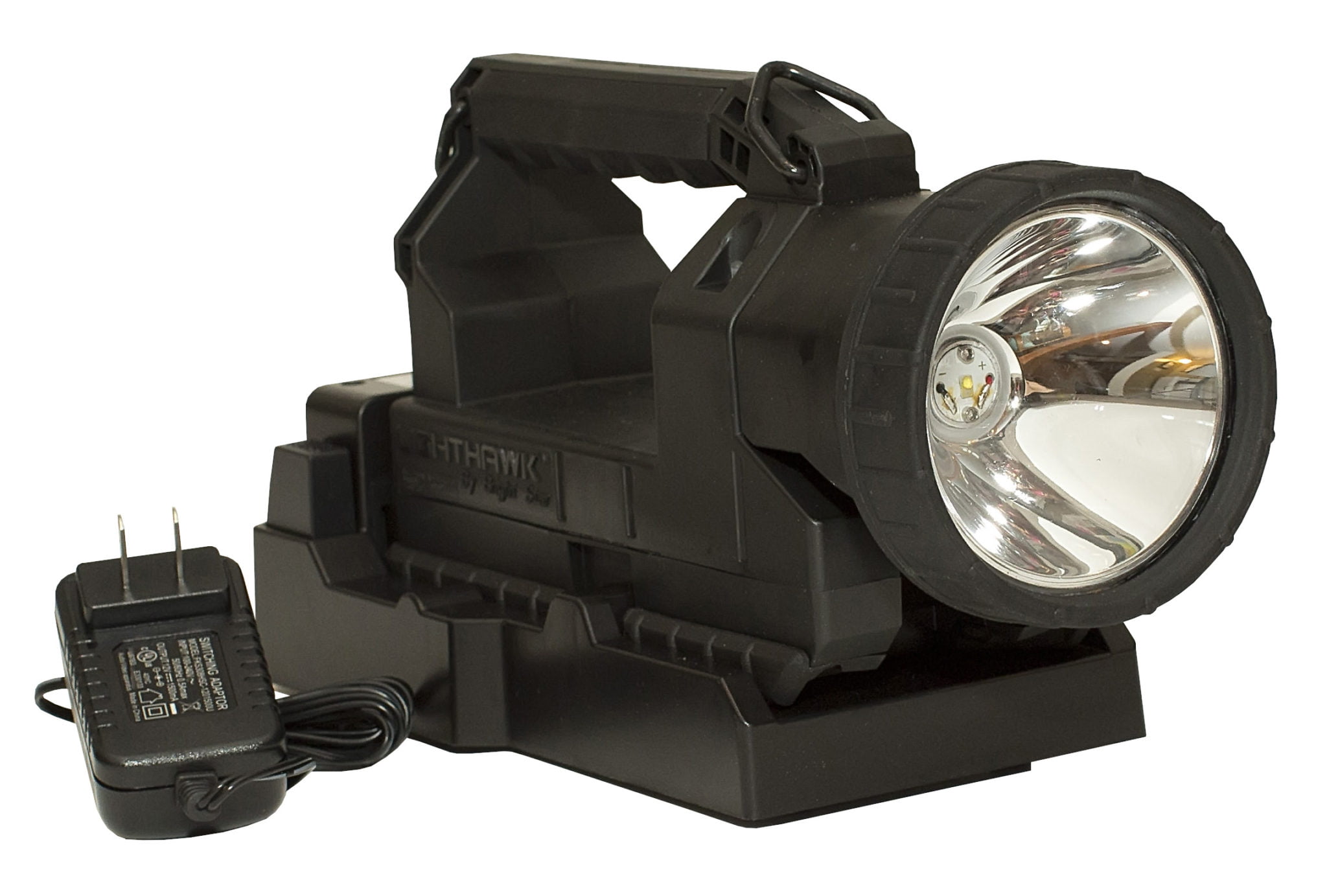 Intrinsically-Safe-Flashlight-Koehler-Brightstar-LightHawk-LED-Gen-II-Black