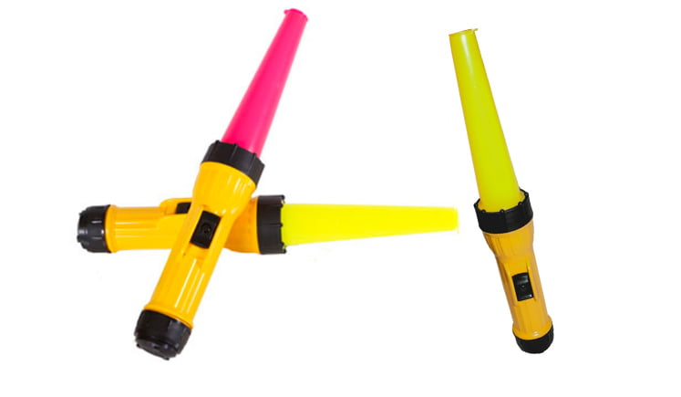 Intrinsically-Safe-Flashlight-Koehler-Brightstar-Worksafe-2217-LED-Optional-Wands