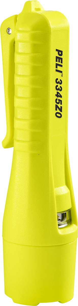 Intrinsically Safe Flashlight Peli 3345Z0 Side view of Flashlight