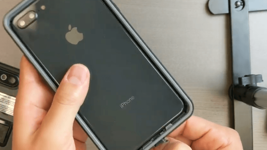 Intrinsically safe iPhone 8 Plus Case ATEX Zone 2 Back