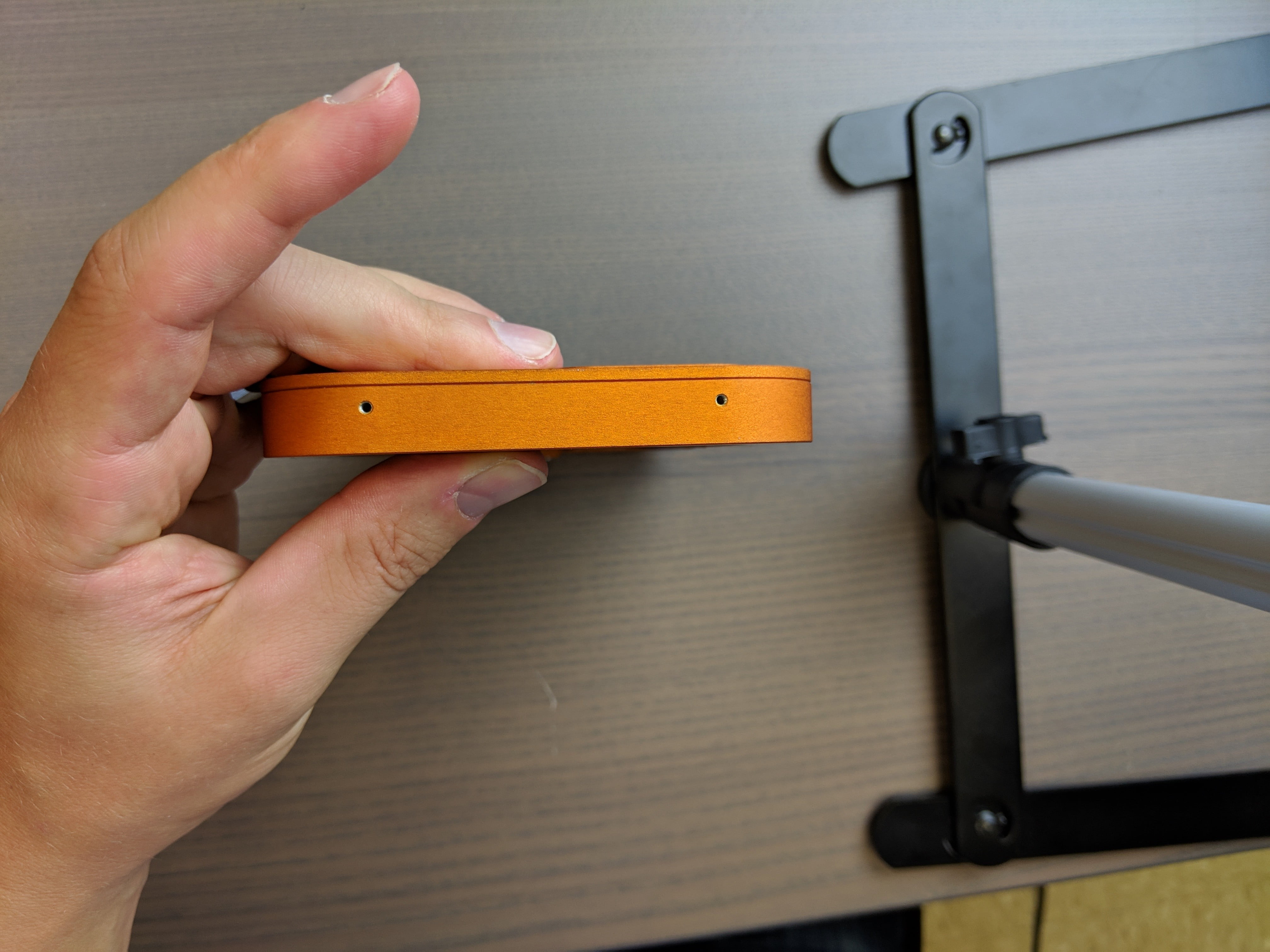 Intrinsically Safe iphone xr Zone 1 top view holding up