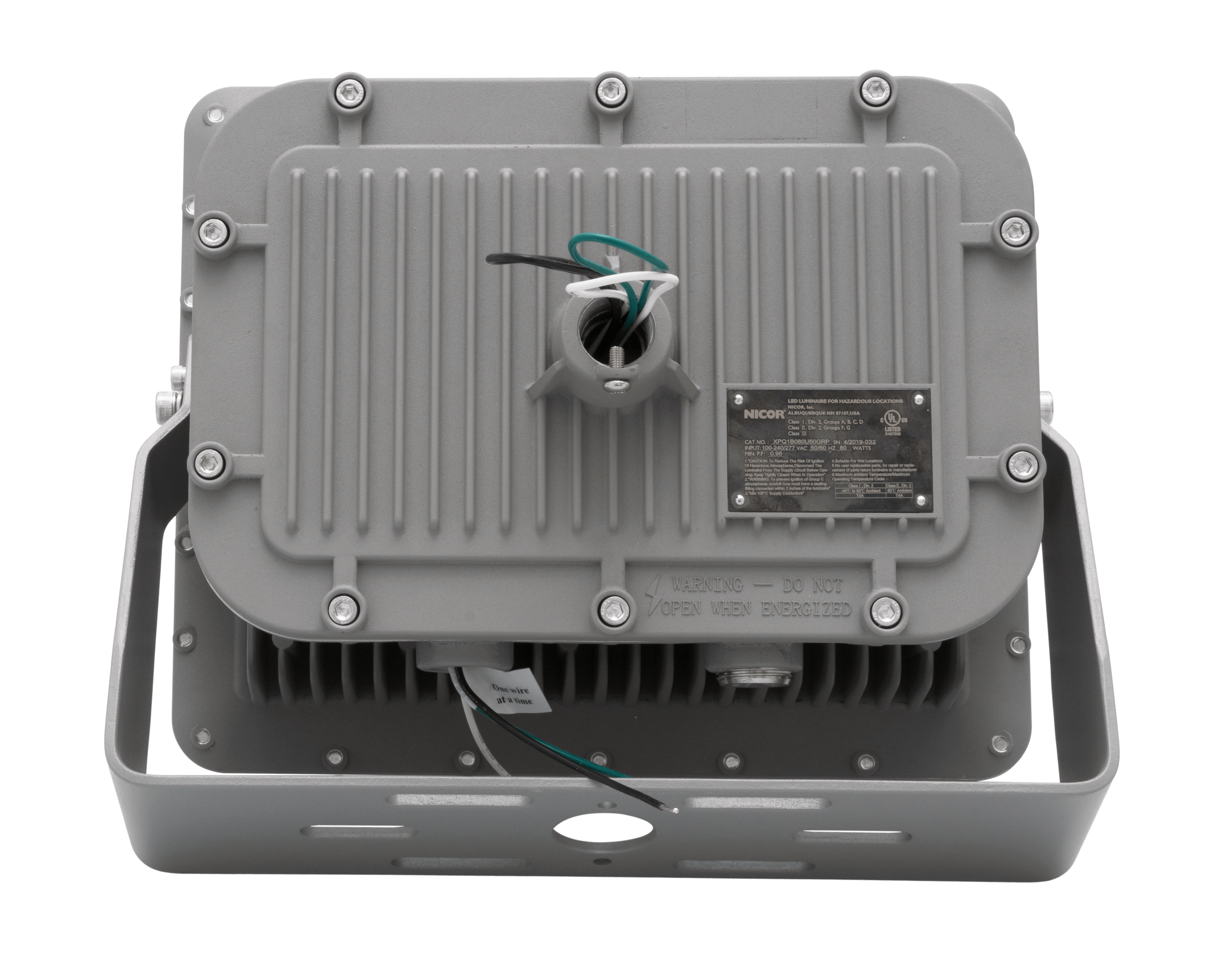 Intrinsically Safe LED Flood Light 80 Watt LED NICOR - XPQ1B080U50GRP Titan IP66 rated