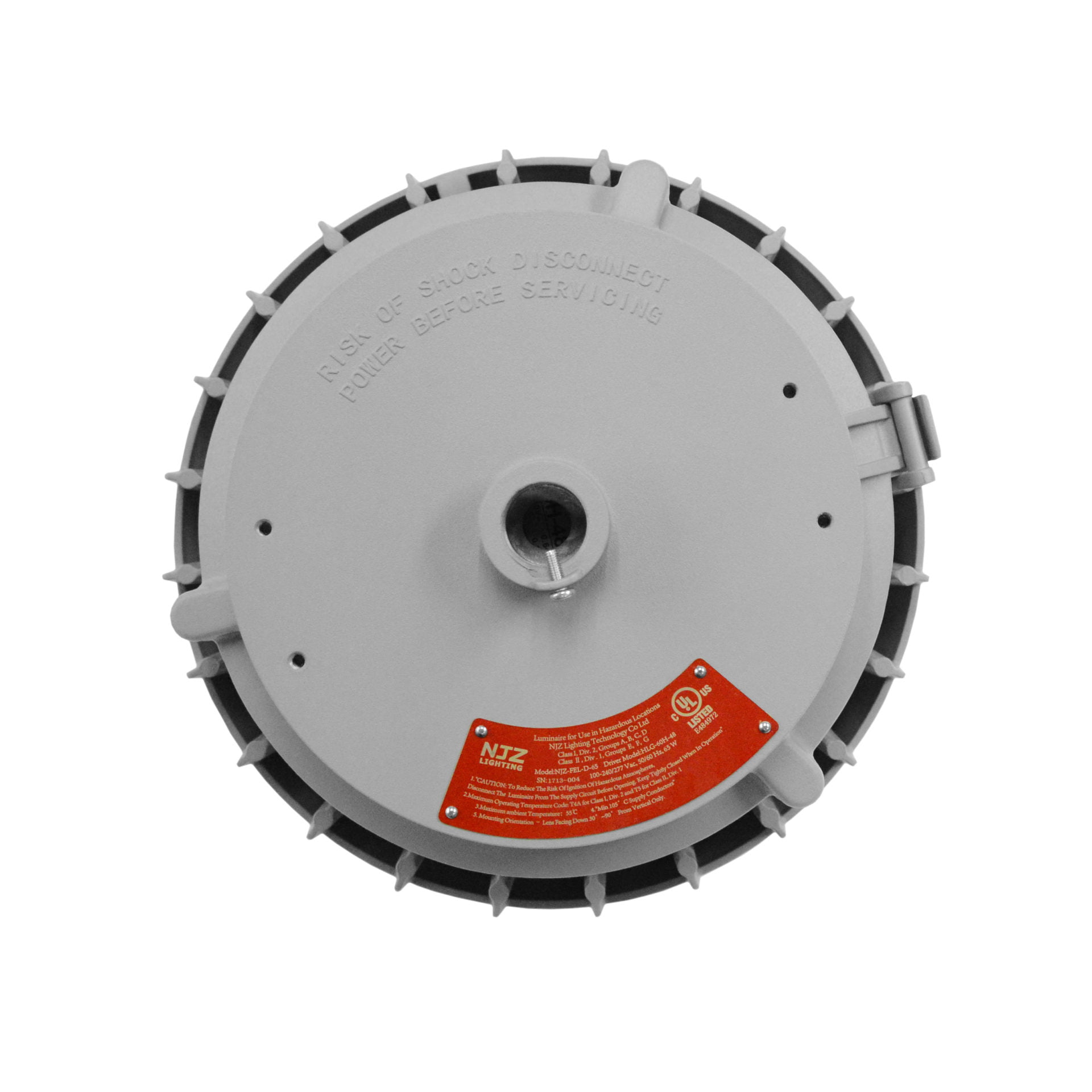 Intrinsically Safe LED Lighting Horner Low Bay Series Back Image LED