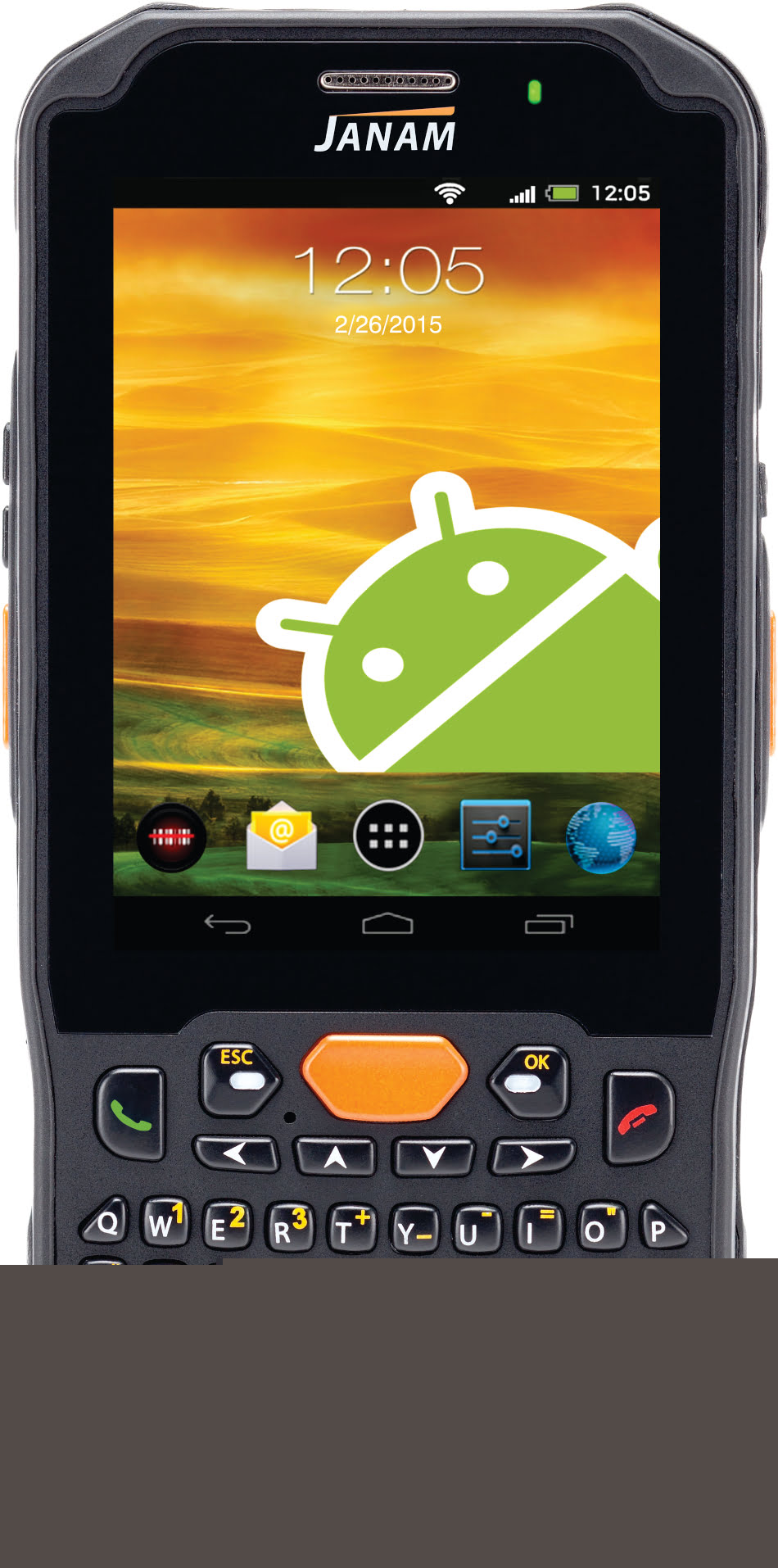 Intrinsically-Safe-Mobile-Computer-Janam-XM5-Android-4.2-Android