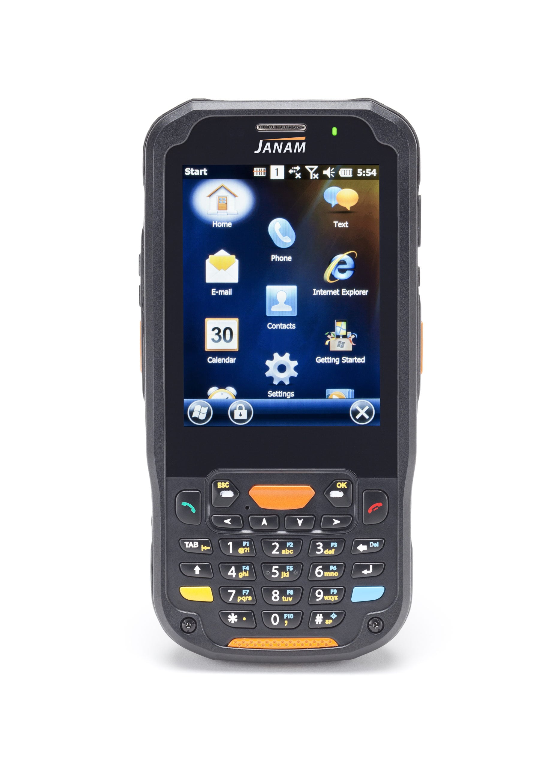 Intrinsically-Safe-Mobile-Computer-Janam-XM5-Windows-Embedded-Handheld-6.5-With-Numerical-Keypad