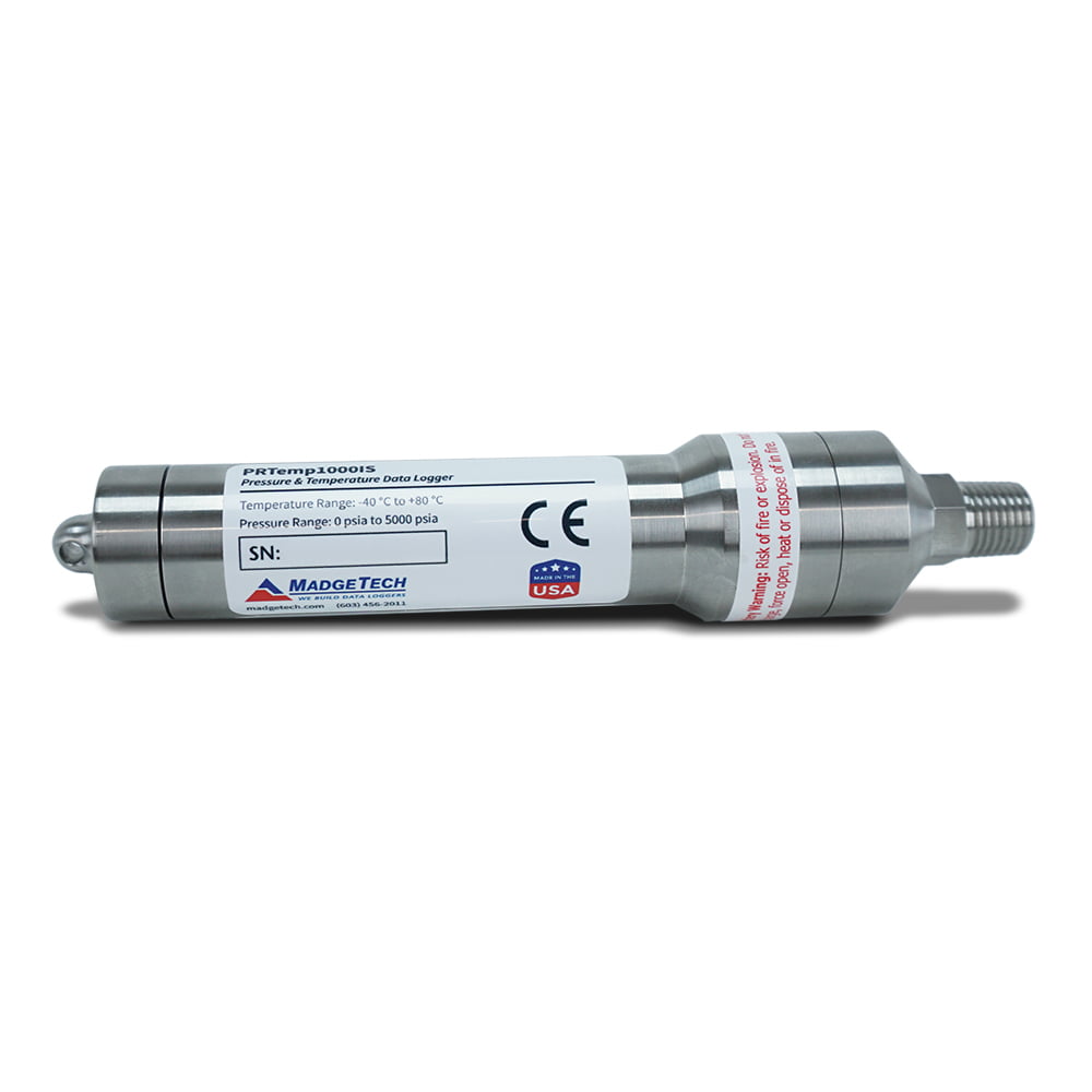 Intrinsically-Safe-Pressure-and-Temperature-Data-Logger-Madge-Tech-PRTEMP1000IS-Class-I-Div-I