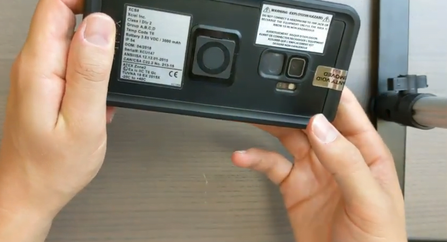 Intrinsically Safe Samsung Galaxy S9 Case ATEX Zone 2 - Image 4
