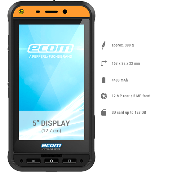 Intrinsically Safe Smartphone Ecom Smart-Ex 02 DZ2 - Image 4