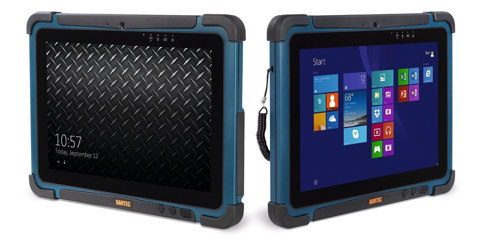 Intrinsically Safe Tablet Agile X Bartec Screen and Apps