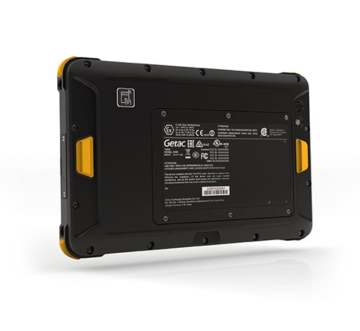 Intrinsically Safe Tablet Getac EX80 Anti-static Enclosure Seal
