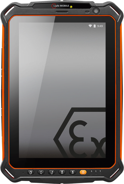 Intrinsically Safe Tablet i.Safe Mobile IS910.1