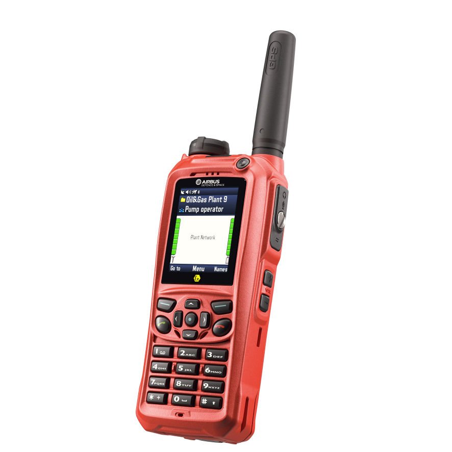 Intrinsically Safe Two-Way Radio Ecom TETRA THR9 Ex Side Image