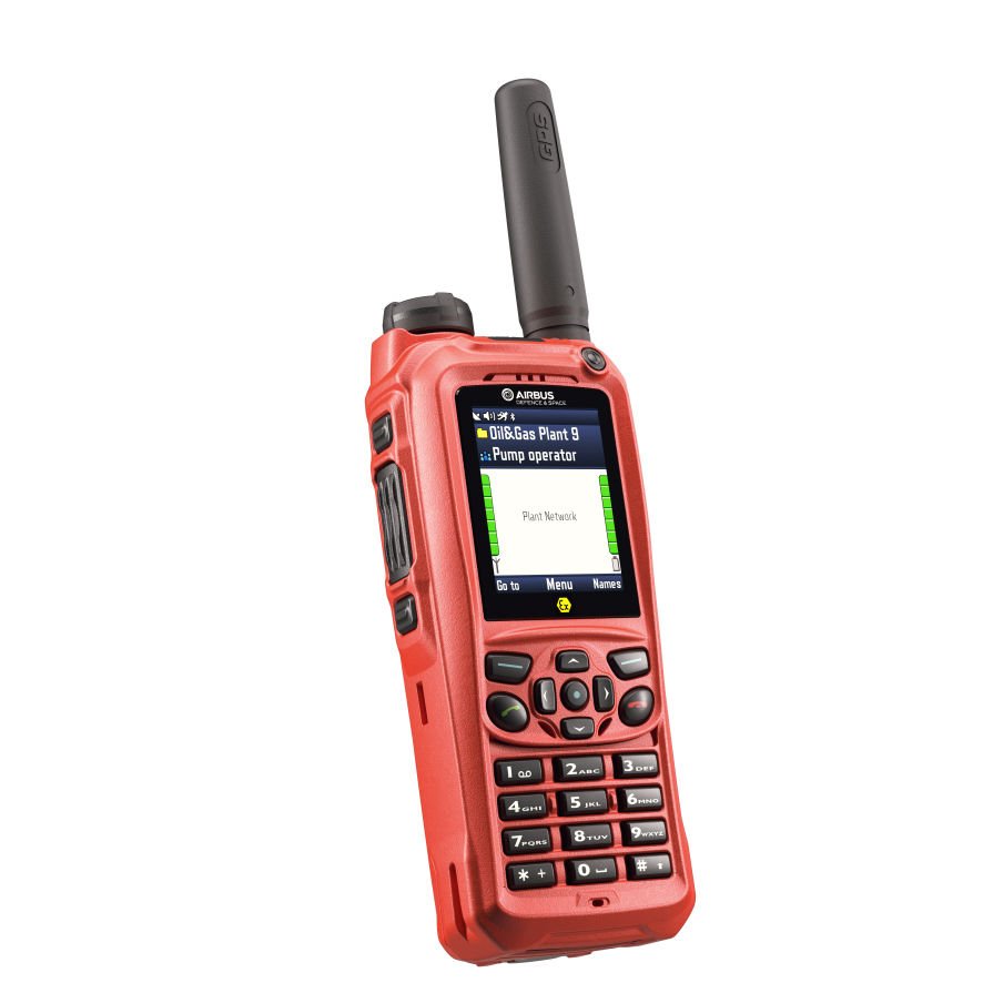 Intrinsically Safe Two-Way Radio Ecom TETRA THR9 Ex Side View