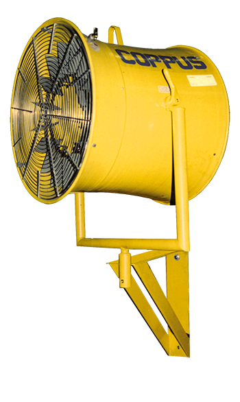 Intrinsically Safe Ventilator COPPUS Double-Duty Heat Killer 2