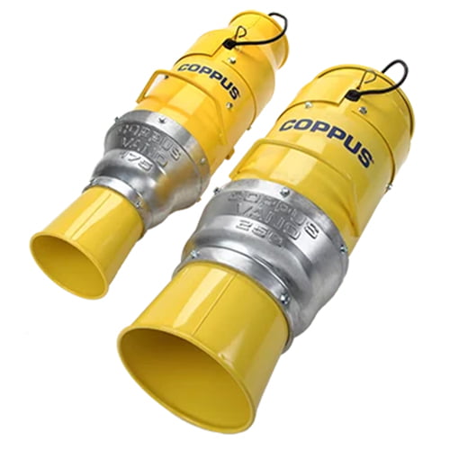 Intrinsically safe ventilator Curtiss-Wright COPPUS VANO® 175CV & 250CV