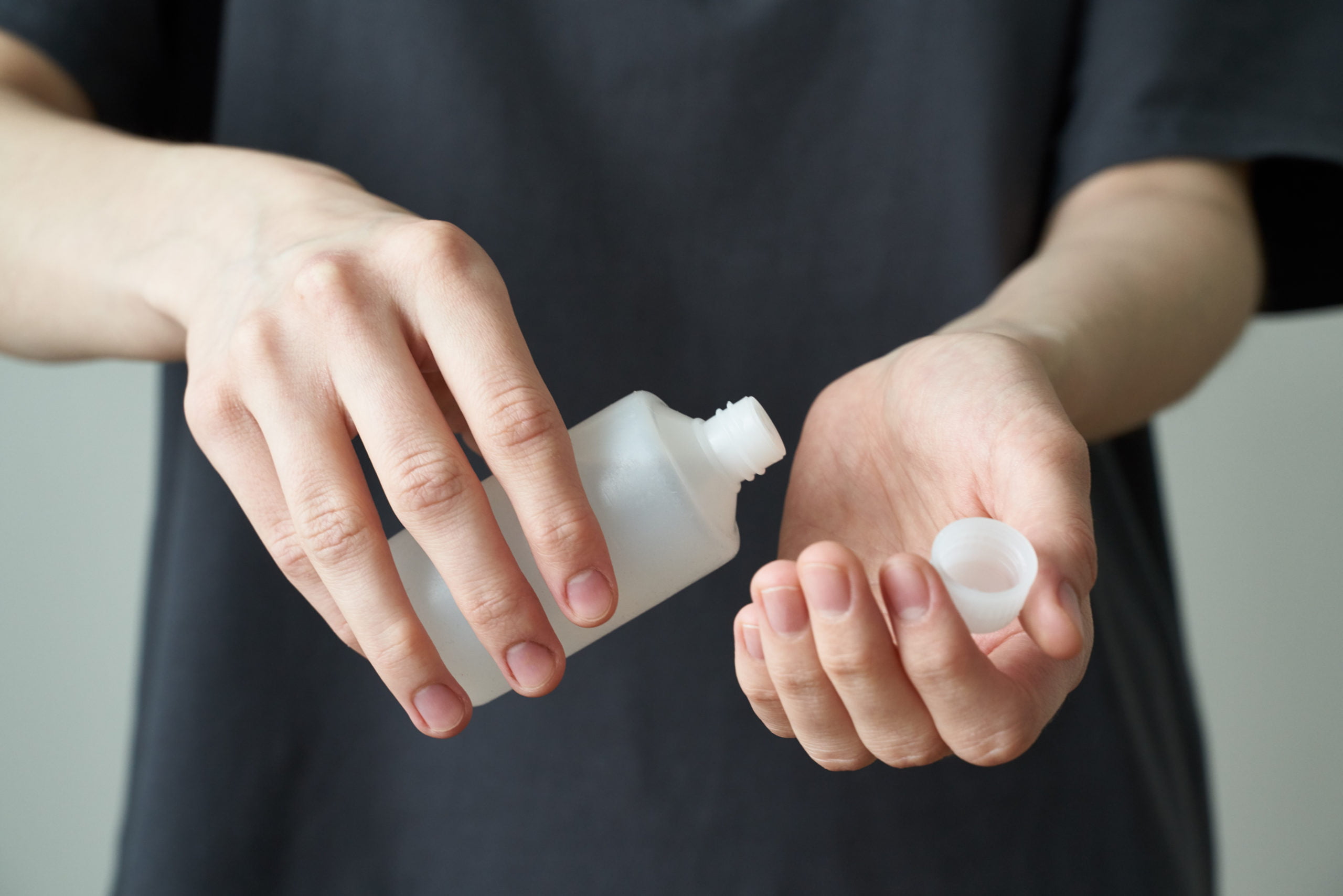 Intrinsically safe store hand sanitizer
