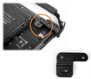 Xplore XSlate B10 and D10 Kensington Lock Bracket Main Image of Lock Bracket